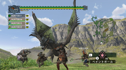 画像集#002のサムネイル/「モンスターハンターG」がWiiで2009年春に発売決定