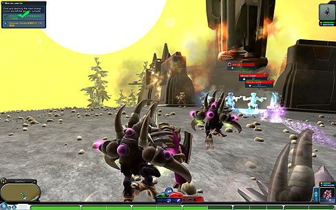 画像ギャラリー No.007のサムネイル画像 / あの惑星に降りよう! そこには冒険が待っている! 「SPORE」の拡張パック「SPORE ギャラクティック アドベンチャー」のレビューを掲載