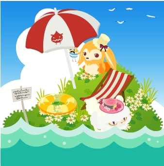 ���������꡼ No.006�Υ���ͥ������ / ��Livly Island�ס����ڡ�������١���������ͤ��륿�����åץ��٥�ȳ���