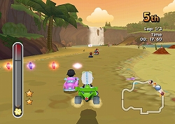 画像集#003のサムネイル/Wii/NDS「ぼくとシムのまち レーシング」,発売日が6月25日に決定