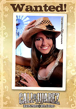 画像集#001のサムネイル/「Call of Juarez:Bound in Blood」,カウガールコンテストの優勝者発表