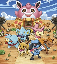 画像集#009のサムネイル/新エピソードを収録,主人公&パートナーポケモンが増えた「ポケモン不思議のダンジョン 空の探検隊」が2009年春に発売