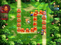 画像集#002のサムネイル/スクウェア・エニックス,Wiiウェア「クリスタル・ディフェンダーズR1」を1月27日に配信開始。今春にはX360/PS3でも登場