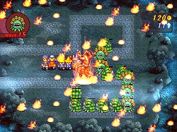 画像集#004のサムネイル/スクウェア・エニックス,Wiiウェア「クリスタル・ディフェンダーズR1」を1月27日に配信開始。今春にはX360/PS3でも登場