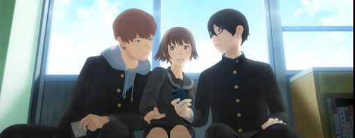 画像ギャラリー No.012のサムネイル画像 / サイバーコネクトツーの松山 洋氏が赤城神社で3Dアニメ映画「ドットハック セカイの向こうに」のヒット祈願。主人公役の桜庭ななみさんも登場