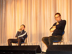 画像ギャラリー No.009のサムネイル画像 / ファン必見の事実が次々と明らかに。開発時のエピソードや,来場者による質疑応答も行われた「ドットハック セカイの向こうに」のトークショーをレポート