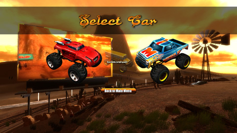 画像集#001のサムネイル/ありえないコースを突っ走る「Monster Trucks Nitro」のデモ版Up