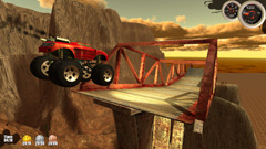 画像集#002のサムネイル/ありえないコースを突っ走る「Monster Trucks Nitro」のデモ版Up