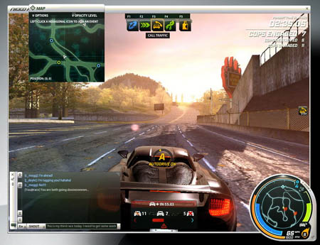 画像集#001のサムネイル/「Need for Speed World Online」,ユーザーインタフェースの分かる最新ショットが公開