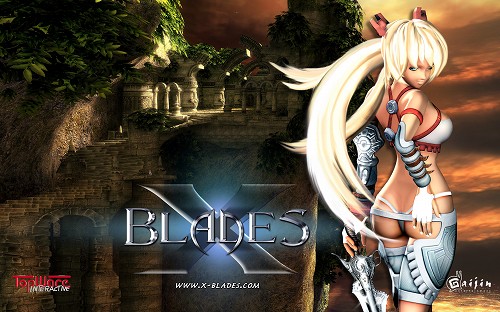 アクションゲーム注目作 X Blades の海外公式サイトに壁紙3枚追加