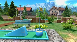 画像集#004のサムネイル/トリッキーなパターゴルフが満喫できる,Wiiウェア「FUN! FUN! MINIGOLF」が2月17日に発売