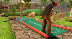 画像集#009のサムネイル/トリッキーなパターゴルフが満喫できる,Wiiウェア「FUN! FUN! MINIGOLF」が2月17日に発売