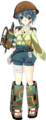 画像集#006のサムネイル/鋼の乙女達がさらに過激に!? システムソフト・アルファー「萌え萌え2次大戦(略)☆ウルトラデラックス」を3月20日に発売