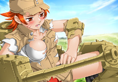 画像集#020のサムネイル/鋼の乙女達がさらに過激に!? システムソフト・アルファー「萌え萌え2次大戦(略)☆ウルトラデラックス」を3月20日に発売