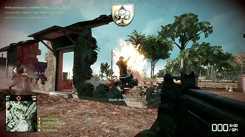 画像ギャラリー No.004のサムネイル画像 / PC版は,ここがスゴい。EA,PC版「バトルフィールド:バッドカンパニー2」の特徴をまとめたムービーを公開