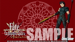 画像集#002のサムネイル/「Fate/unlimited codes PORTABLE」本日発売! 壁紙配信&スタンプラリーもスタート
