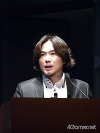 画像ギャラリー No.002のサムネイル画像 / 藤本美貴さんも登場! 明日発売の「ブルードラゴン 異界の巨獣」完成披露発表会で,鵜之澤社長はひたすら冷や汗