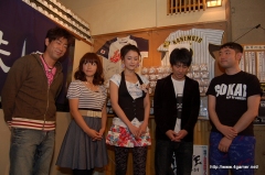 画像集#033のサムネイル/原口あきまささん,磯山さやかさん,北川弘美さん,キングオブコメディが「野球つく2」で対決! “芸能人野球つく部”発表会レポート