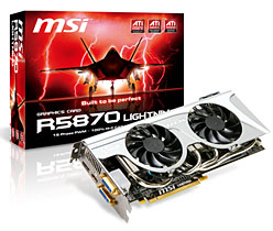 画像ギャラリー No.001のサムネイル画像 / MSI,HD 5870搭載のプレミアムモデル「R5870 Lightning」発売
