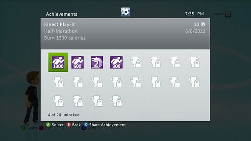 画像ギャラリー No.004のサムネイル画像 / フィットネスアプリ「Kinect PlayFit」が配信。「Dance Central 2」などに対応