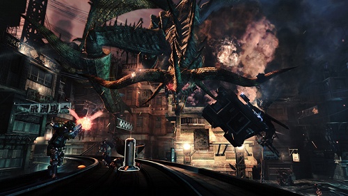 画像ギャラリー No.003のサムネイル画像 / 「ロスト プラネット 2」新型の装備や,超巨大AKなどの最新ショットが公開