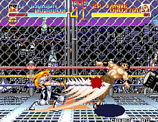 画像ギャラリー No.004のサムネイル画像 / PS4用「アケアカNEOGEO ワールドヒーローズ」が配信開始。服部半蔵やジャンヌ・ダルクが戦う対戦格闘ゲーム