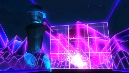 画像ギャラリー No.003のサムネイル画像 / PS4版「ホロボール」が配信開始に。80年代のゲームの世界をVRで体験