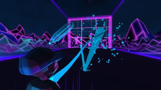 画像ギャラリー No.004のサムネイル画像 / PS4版「ホロボール」が配信開始に。80年代のゲームの世界をVRで体験