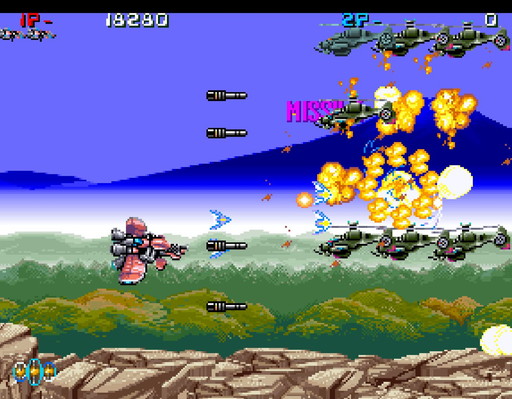 ���������꡼ No.001�Υ���ͥ������ / PS4�֥�������NEOGEO ����̾�饰�ʥ����פ�8��10����ȯ�䡣NMK��ȯ�β�STG