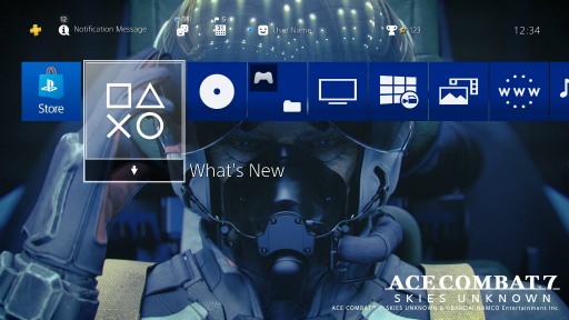 画像ギャラリー No.003のサムネイル画像 / 「エースコンバット7」デザインのPS Storeカードが数量限定で発売。PS4用テーマつき