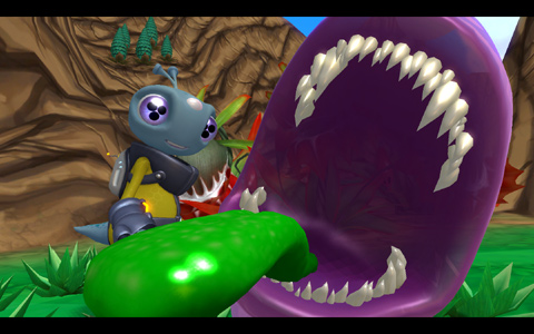 画像集#001のサムネイル/何でも食べちゃう不思議な生物が大活躍。アクションゲーム「The Maw」のデモ版をUp