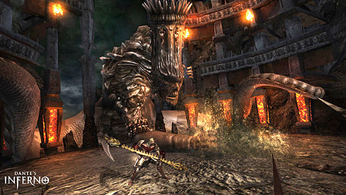 画像ギャラリー No.002のサムネイル画像 / EA,ダンテが地獄で大暴れする「ダンテズ・インフェルノ 〜神曲 地獄篇〜」を2010年2月18日に発売。公式サイトも本日オープン