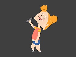 画像集#031のサムネイル/おバカなヒッチハイクで,肉屋のオヤジから逃げ切れ! Wiiウェア「Let`s 全力ヒッチハイク!!!!!!!!!」が3月31日に配信