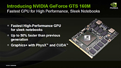 #014Υͥ/NVIDIAΡPCGPUGeForce GTX 280M/260MסGeForce GTS 160MȯɽǥȥåPC9800 GTXܡɤϡGeForce GTS 250פ