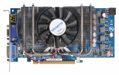 画像集#001のサムネイル/リンクス,“Zalman仕様”のGIGABYTE製GTS 250カードを発表