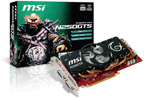 ������#001�Υ���ͥ���/MSI��4Ϣ�ҡ��ȥѥ��׺��Ѥ�GPU�����顼����ܤ���GTS 250ȯɽ