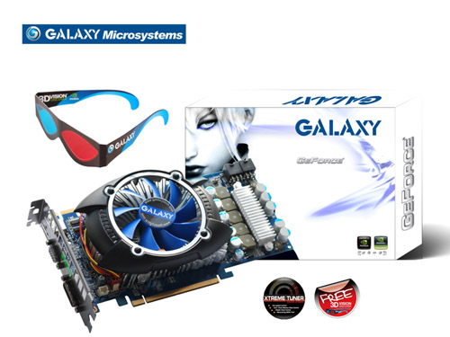 画像ギャラリー No.001のサムネイル画像 / Galaxy,オリジナルクーラー搭載のGTS 250カードを発売