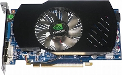 画像ギャラリー No.001のサムネイル画像 / 玄人志向,20cmを切る独自基板で6pin×1のGTS 250カードが登場