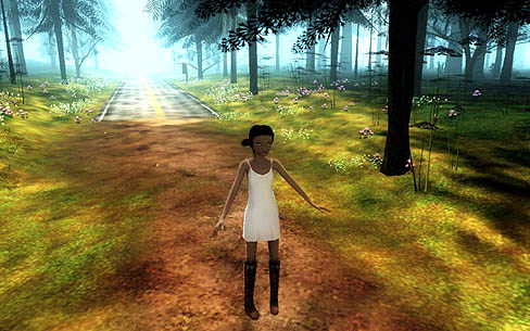 画像集#002のサムネイル/「The Graveyard」のデベロッパが贈る最新作,「The Path」のデモ版を4GamerにUp