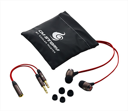 画像集#003のサムネイル/Cooler Master,ゲーマー向けインイヤーヘッドセット「PITCH」を6月27日に国内発売