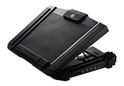 画像集#007のサムネイル/Cooler Master,15〜19インチクラスのノートPCに対応する「ゲーマー向けクーラー」3製品を発売。うち1製品では据え置き型ゲーム機対応も謳う