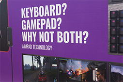 画像ギャラリー No.004のサムネイル画像 / Cooler Masterの片手用キーパッド「ControlPad」は,Cherry赤軸なのにアナログ入力ができる!?