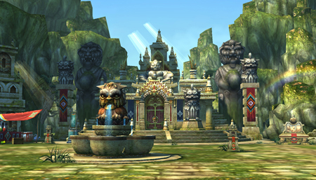 画像ギャラリー No.008のサムネイル画像 / 「ファイターズクラブ」,8番めの新エリア「断崖の古代寺院」を本日実装