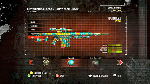 画像ギャラリー No.004のサムネイル画像 / 「ARMY OF TWO:THE 40th DAY」で,武器を自分好みにカスタマイズしまくろうというムービーが公開