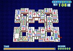 画像集#008のサムネイル/みんなで遊べる定番パズルゲーム,Wiiウェア「みんなで対戦パズル 上海Wii」が本日配信