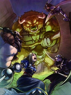 画像集#001のサムネイル/PSP「ヴァルハラナイツ2」,“一斉攻撃”の概要とイラストが公開に