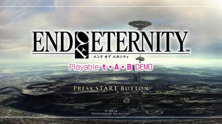 ���������꡼ No.001�Υ���ͥ������ / ��End of Eternity��12��22�����PlayStation Store��Xbox LIVE���θ��Ǥ��ۿ�