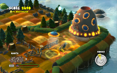 画像集#001のサムネイル/頭を使って羊を追い込め! 手軽に楽しめるアクションパズルゲーム「Flock!」のデモ版をUp