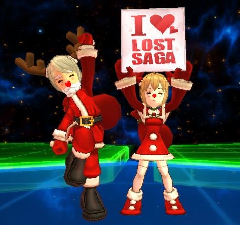 ���������꡼ No.001�Υ���ͥ������ / ��LOST SAGA��Xmas���٥�Ȥ򳫺š��������󤷤ơ֥��ꥹ�ޥ������פ��餪��