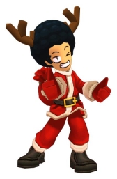 画像ギャラリー No.010のサムネイル画像 / 「LOST SAGA」ログインすると“サンタなりきりセット”もらえる。12月26日まで